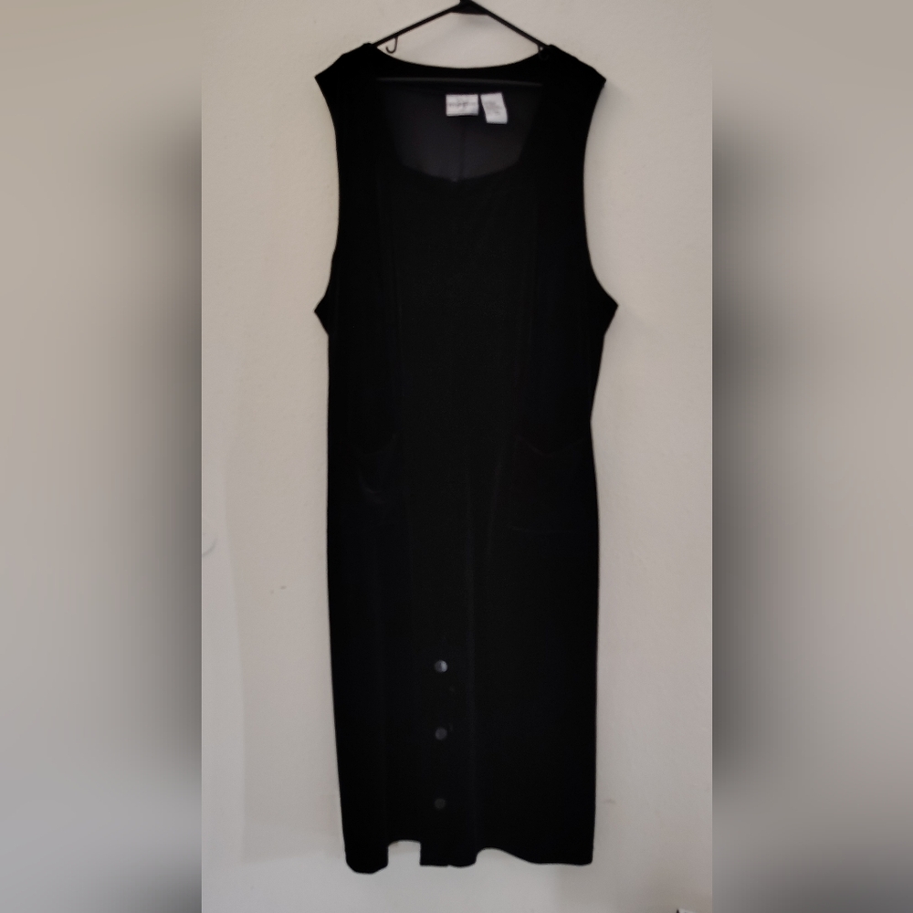 Chic‎ Black Sleeveless Maxi Dress
